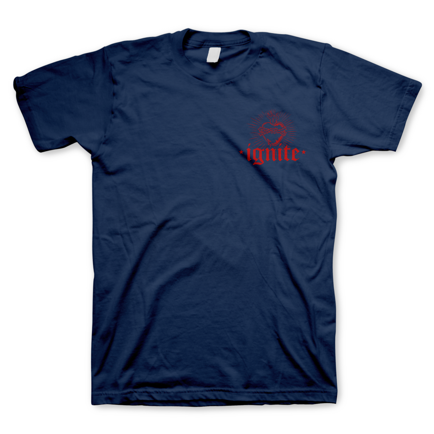 Ignite (Burning Heart Navy) T-Shirt
