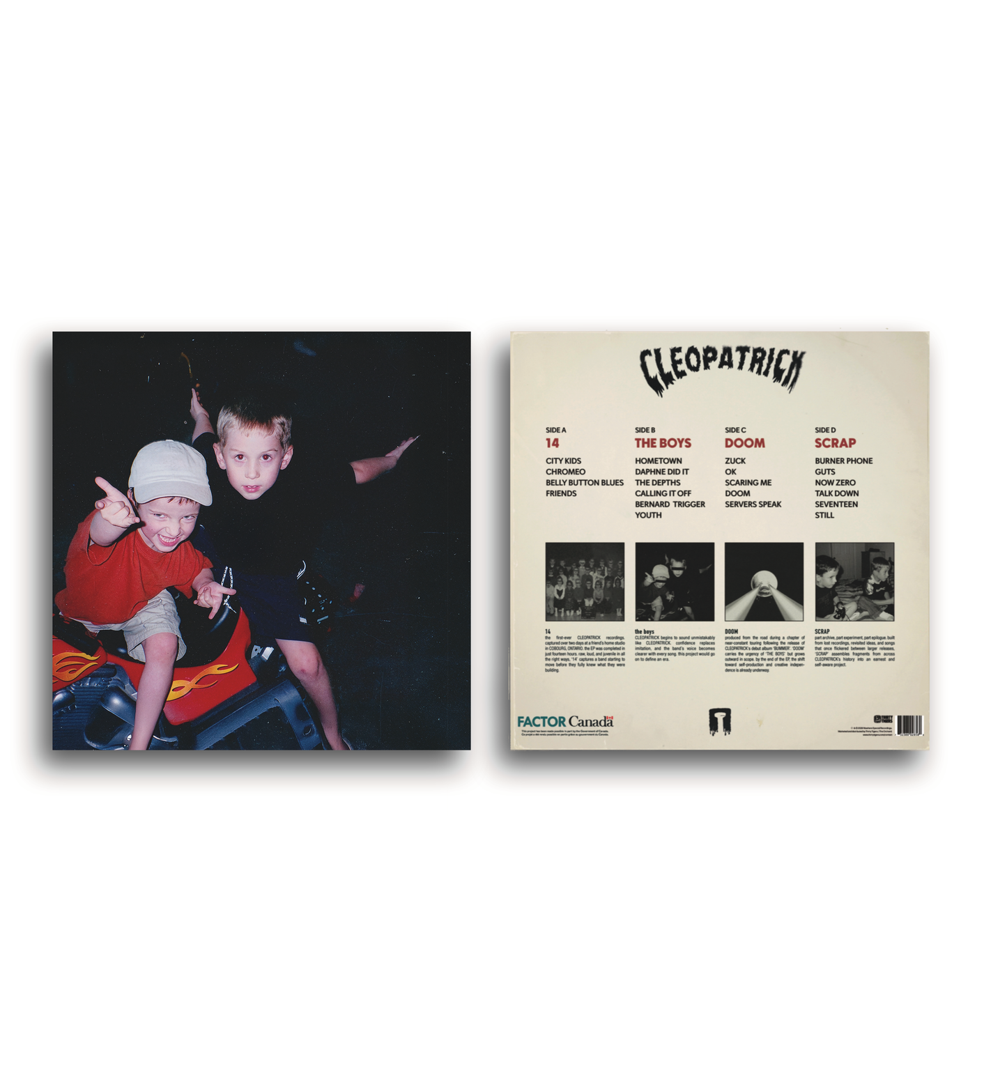 cleopatrick (THE EP's) 2xPetrol Blue Vinyl
