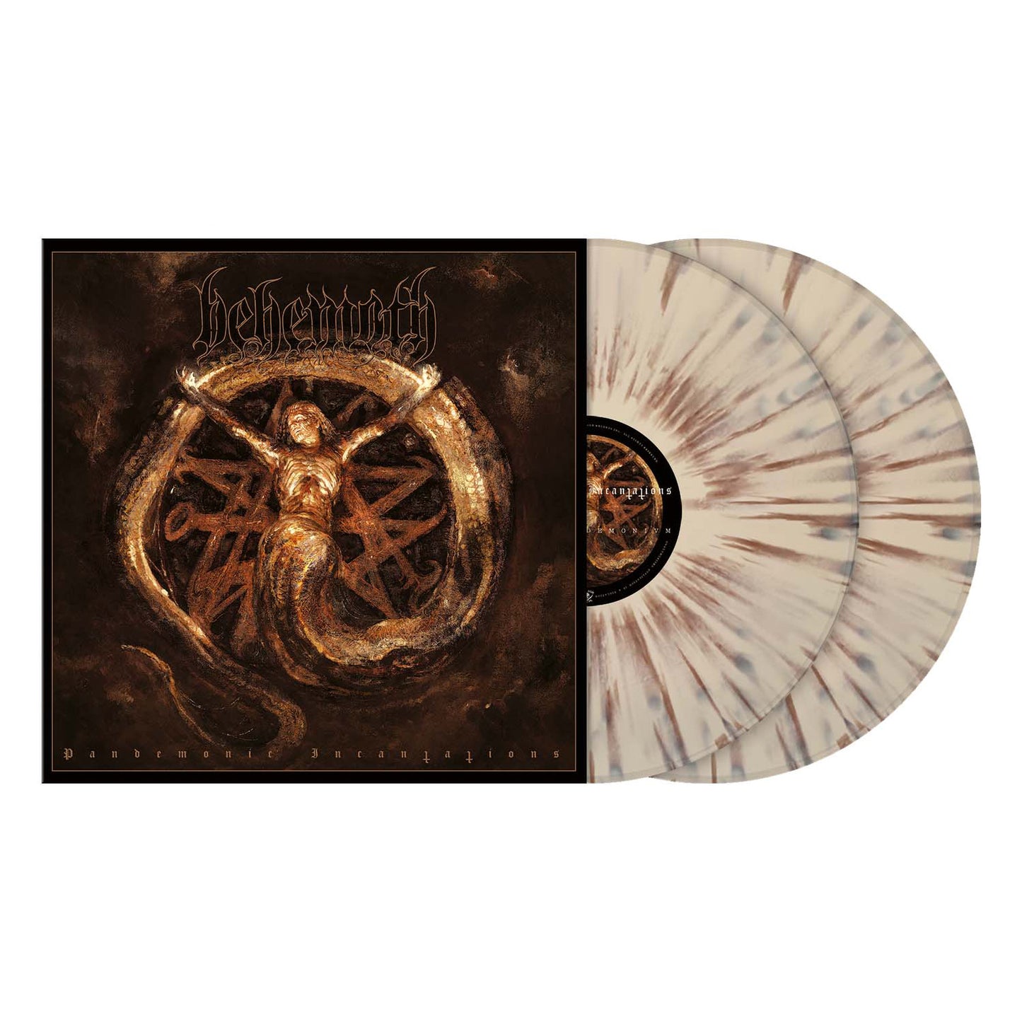 Behemoth (Pandemonic Incantations) 2xBone/Brown Splatter Vinyl