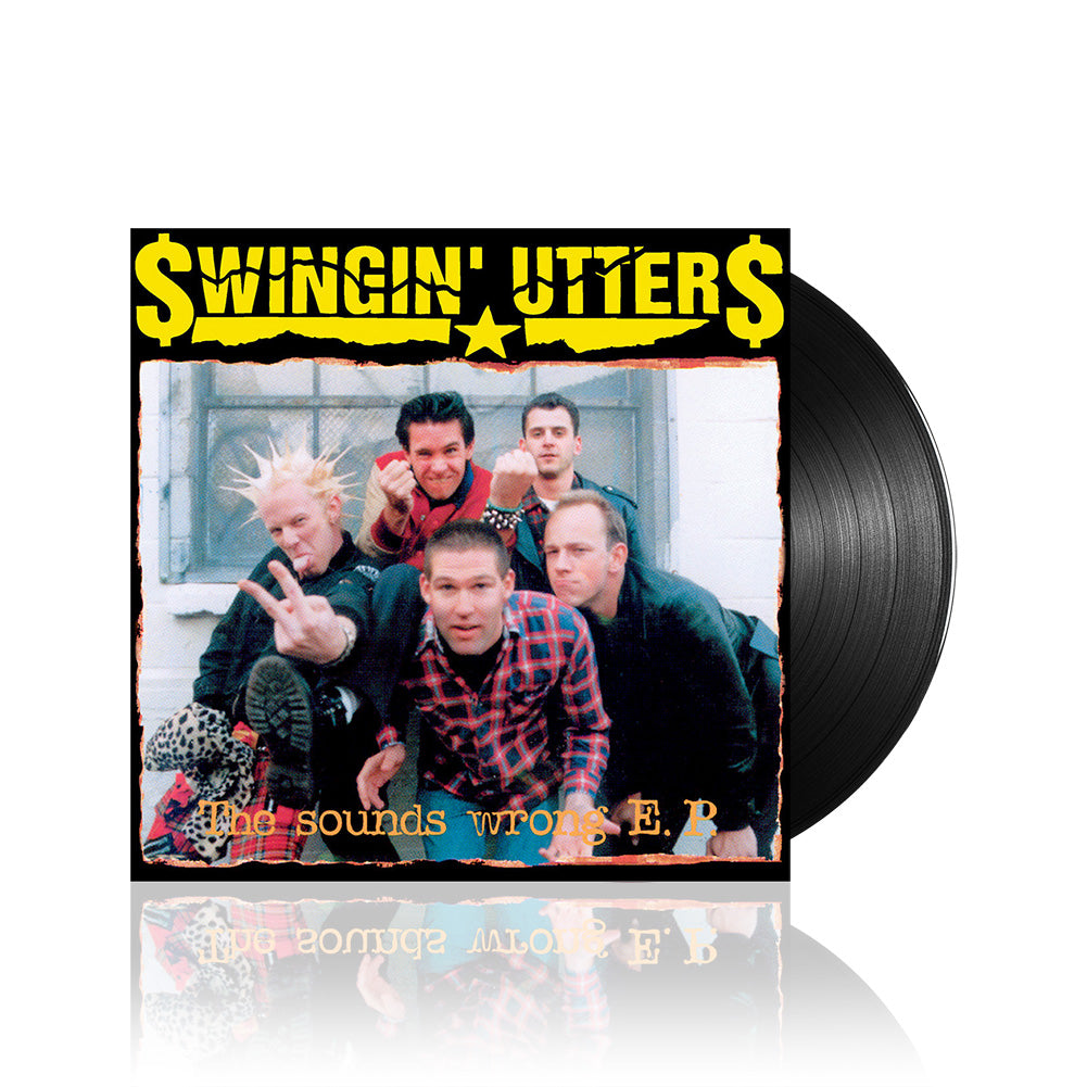 Swingin' Utters (The Sounds Wrong) Black 10 Inch