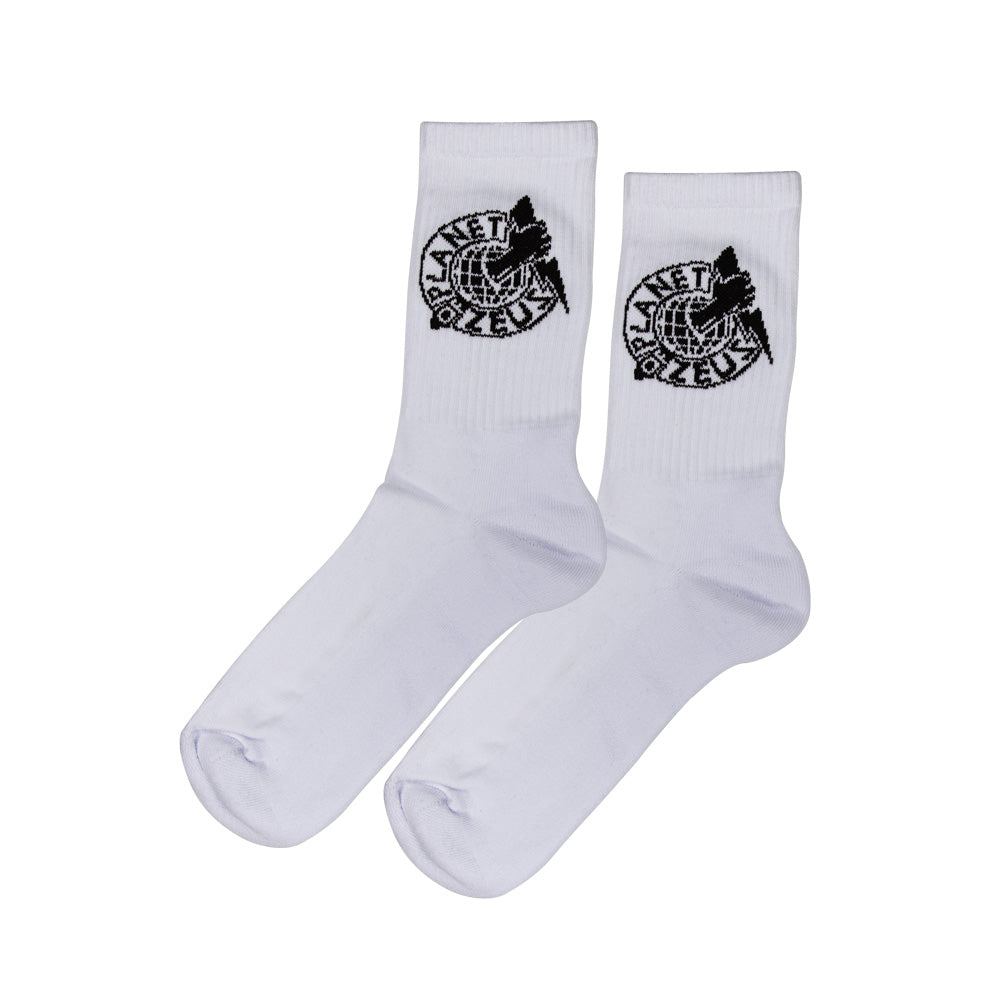 Planet Of Zeus (Black Logo) Socks