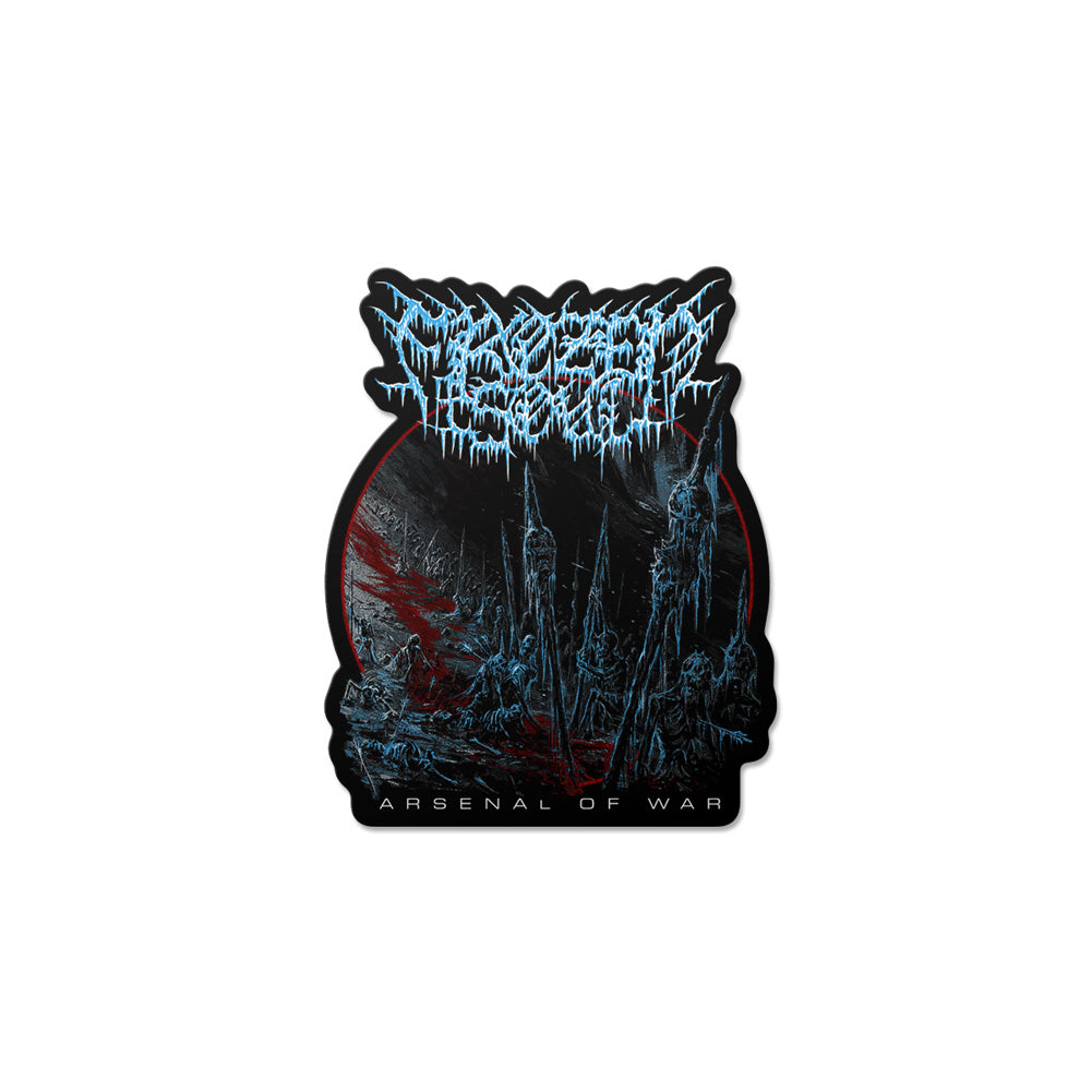 Frozen Soul (Arsenal Of War) Die Cut Sticker