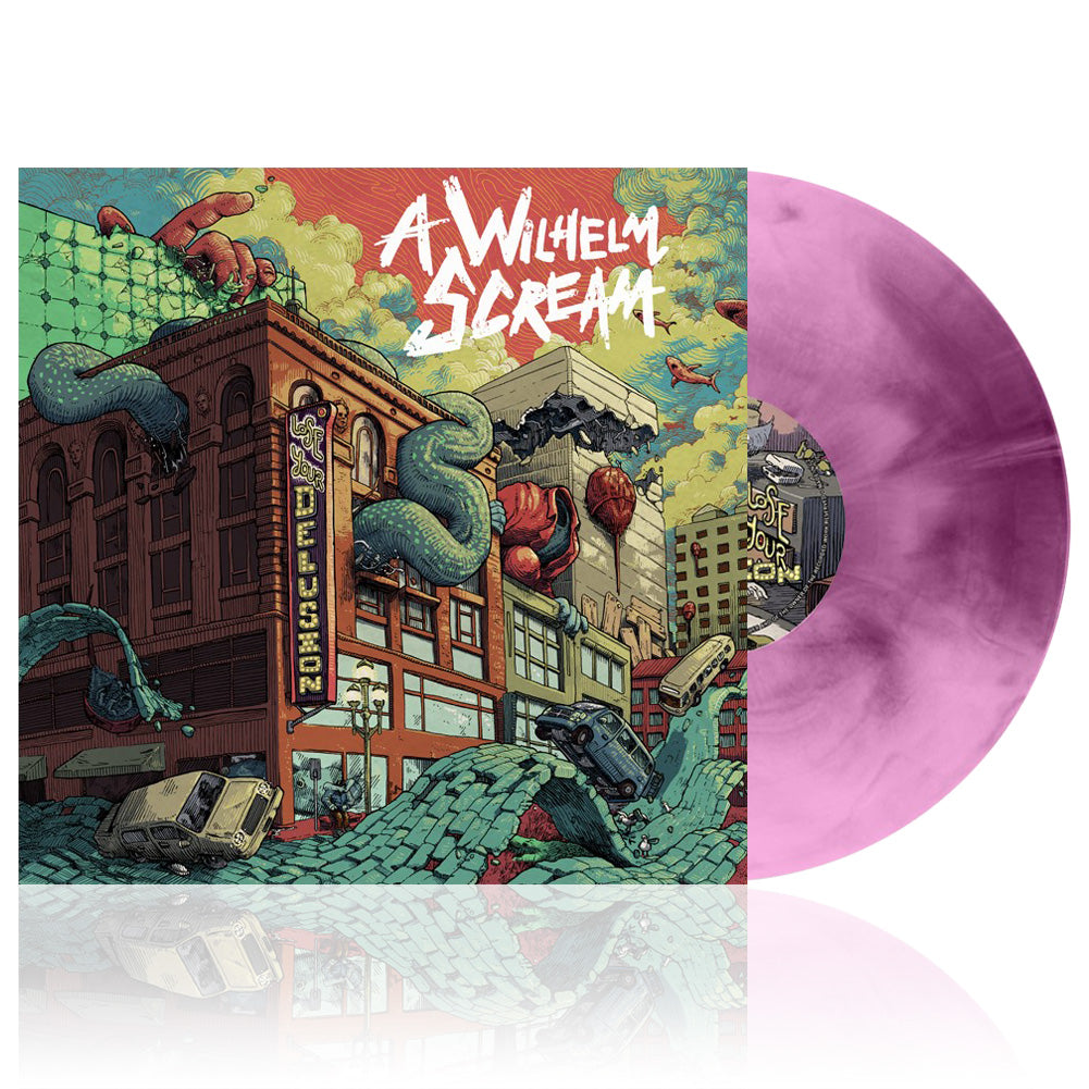 A Wilhelm Scream (Lose Your Delusion) Purple & White Marble Vinyl