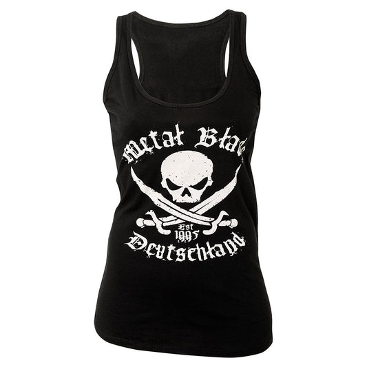 Metal Blade (Pirate Deutschland) Womens Tank Top