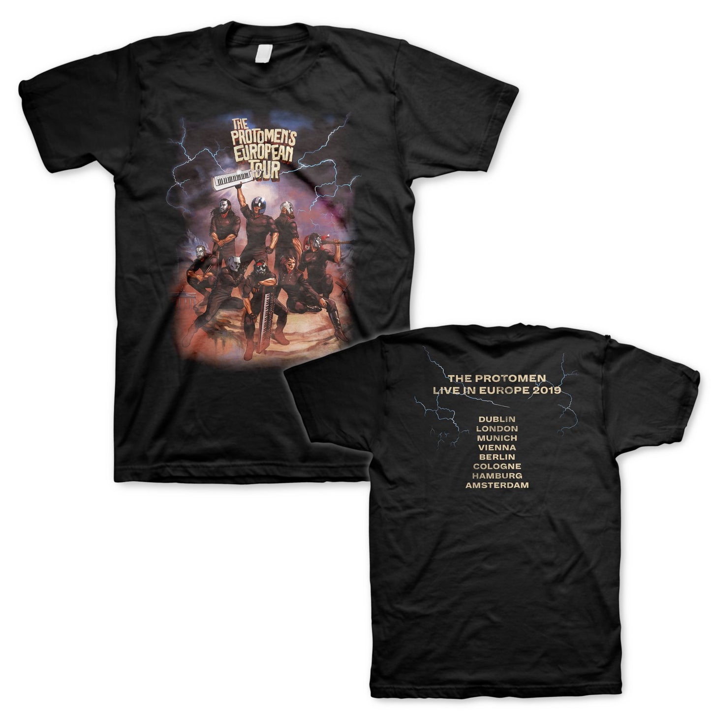 The Protomen (European Vacation 2019) T-Shirt