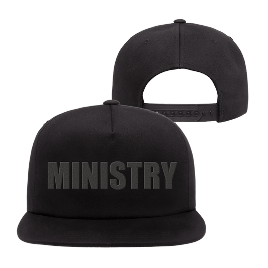 Ministry (Bold Logo) Snapback Cap