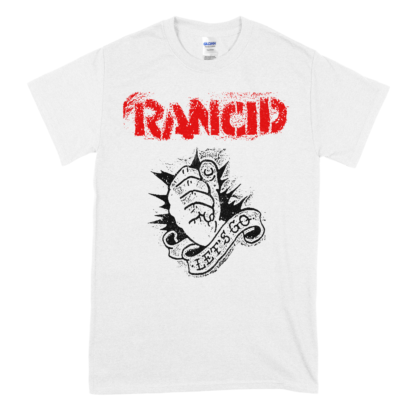 Rancid (Let's Go White) T-Shirt