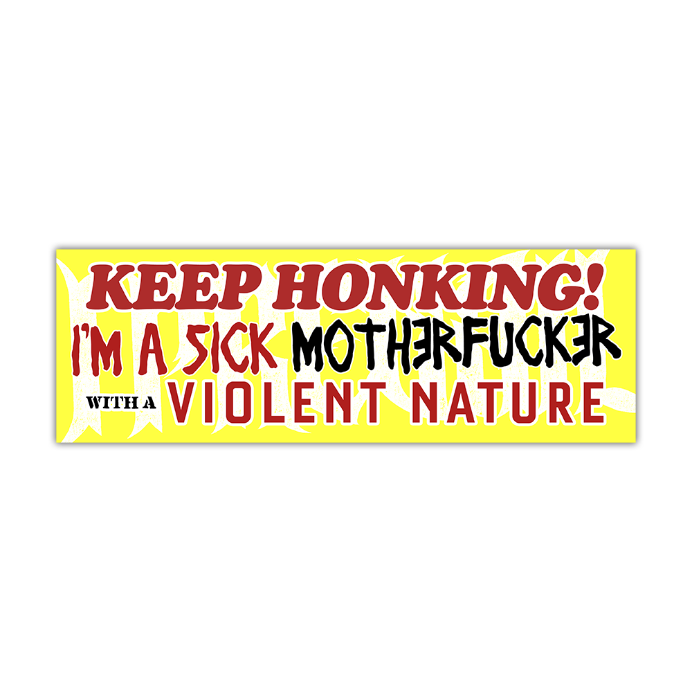 I Prevail (Violent Nature) Bumper Sticker