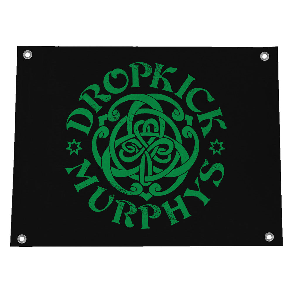 Dropkick Murphys (Celtic Shamrock) Flag