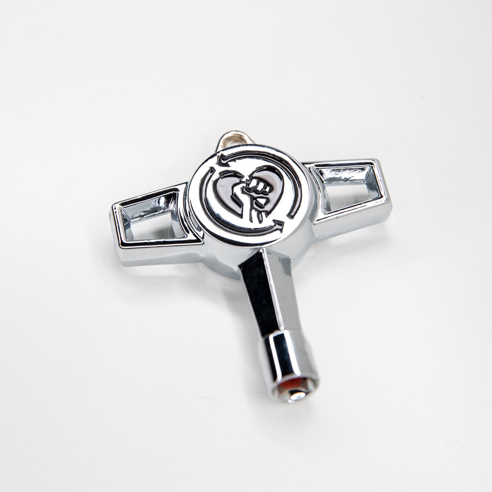 Rise Against (Drum Key Silver) Drum Key