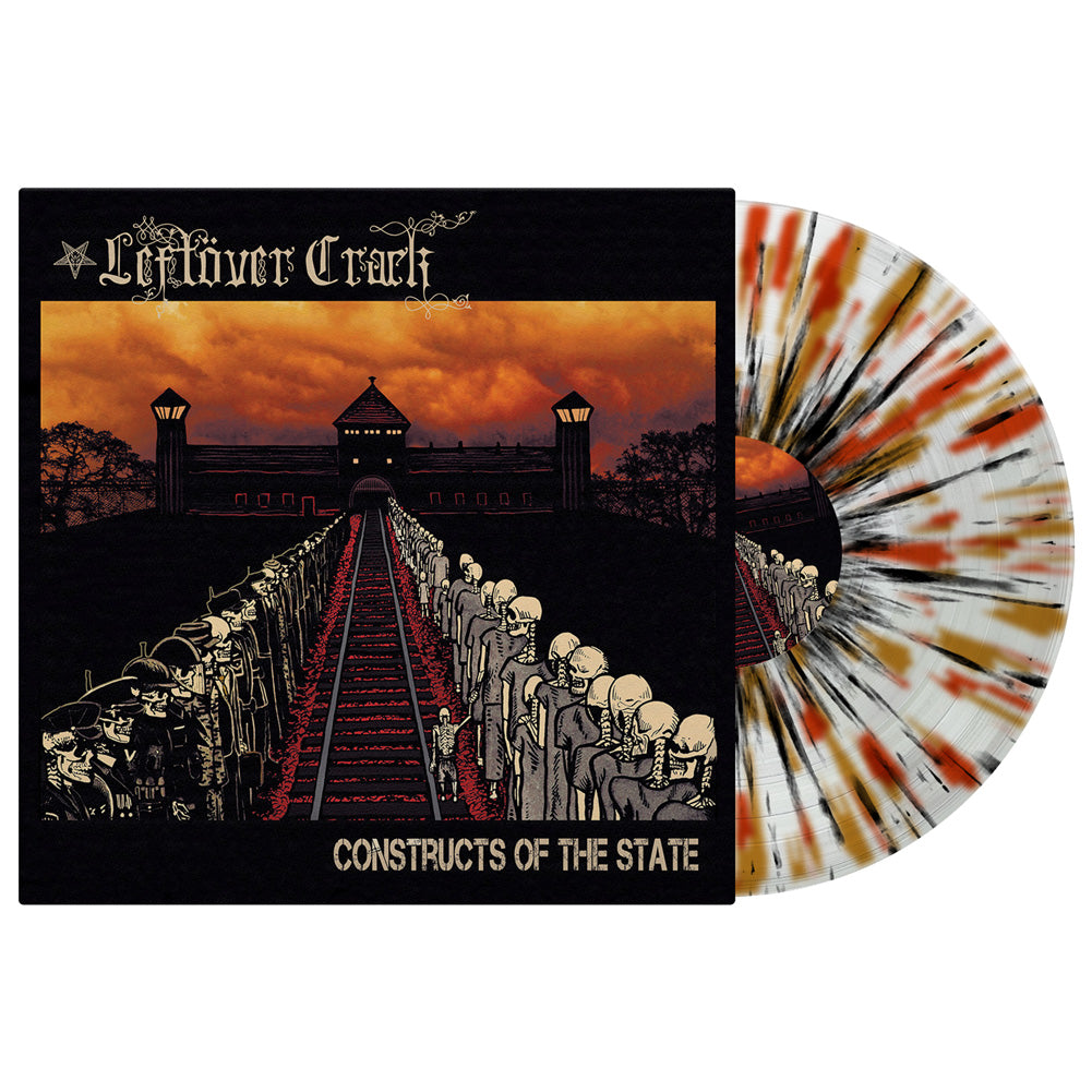 Leftover Crack (Constructs Of The State) Clear Multi-Color Splatter Vinyl