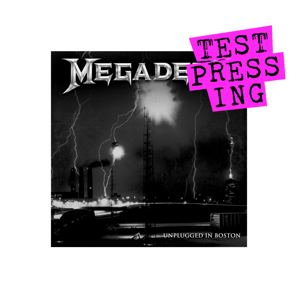 Megadeth (Unplugged In Boston) Testpressing Vinyl