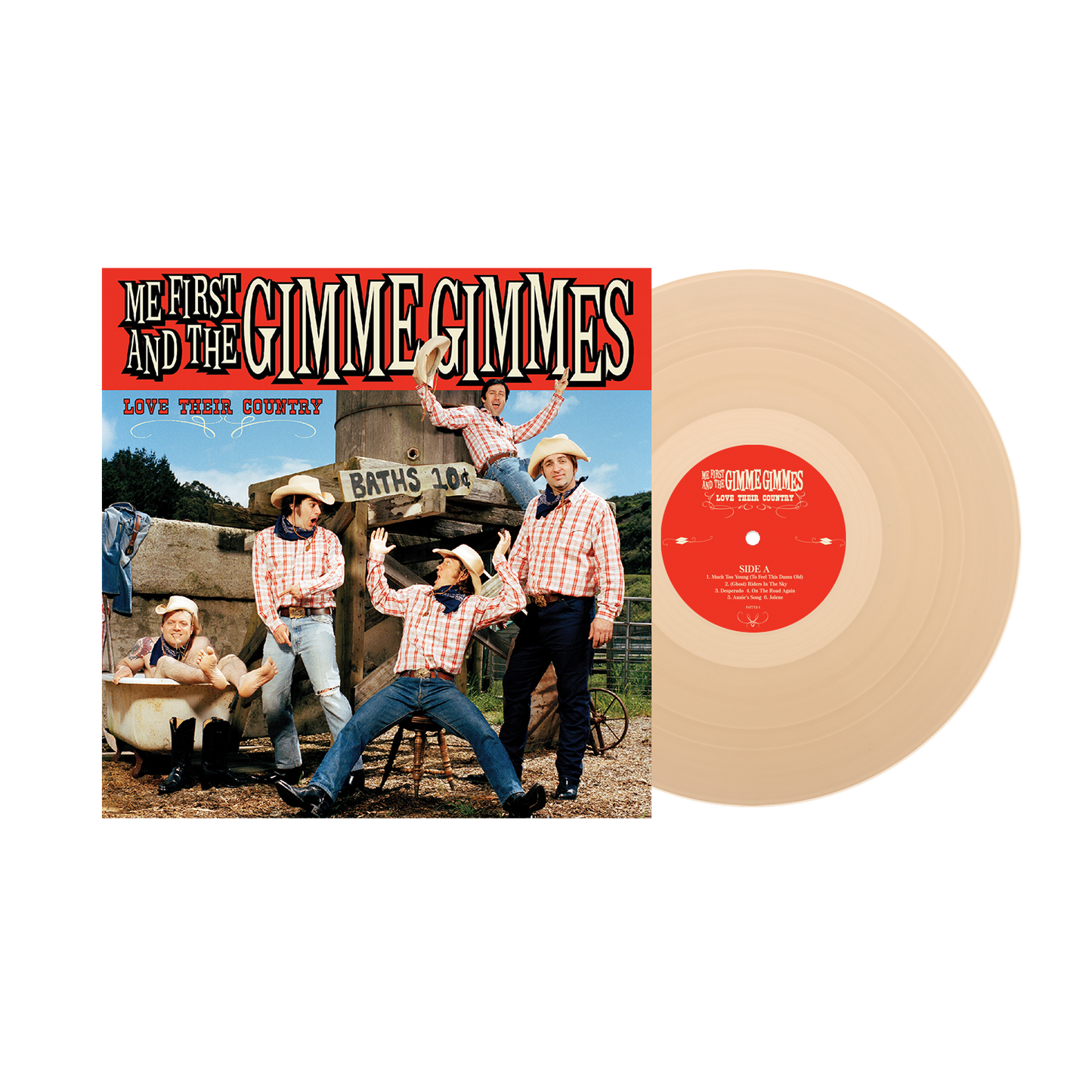 Me First and the Gimme Gimmes (Love Their Country (20th Anniversary)) Mustard Vinyl