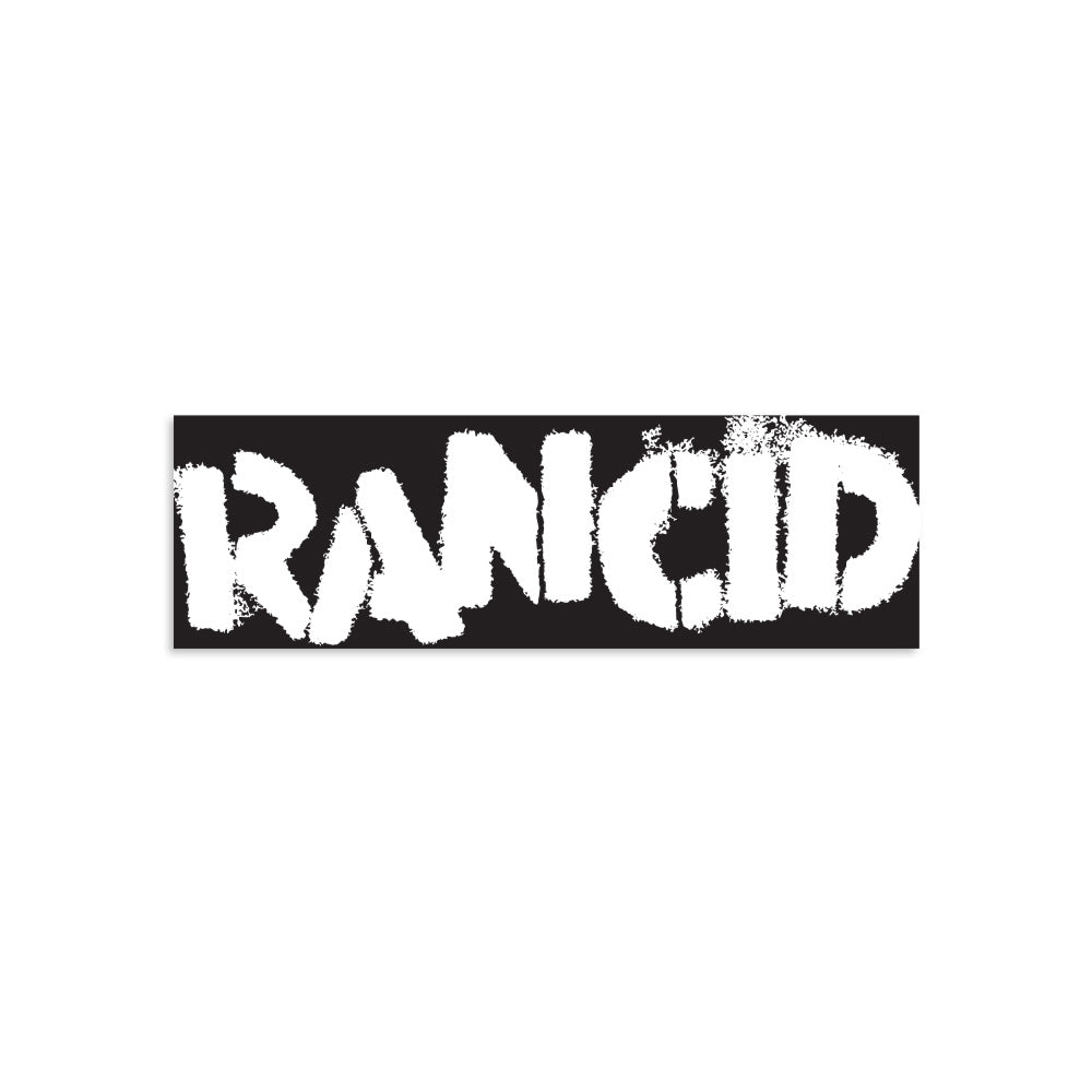 Rancid (Logo Black/White) Sticker