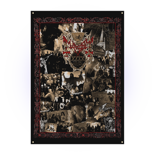 Mayhem (40th Anni. Collage) Flag