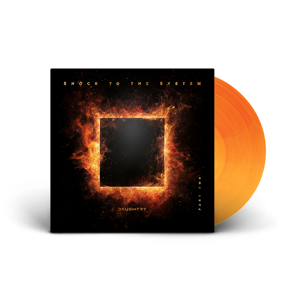 Daughtry (Shock To The System (Part Two)) Signed Orange Vinyl