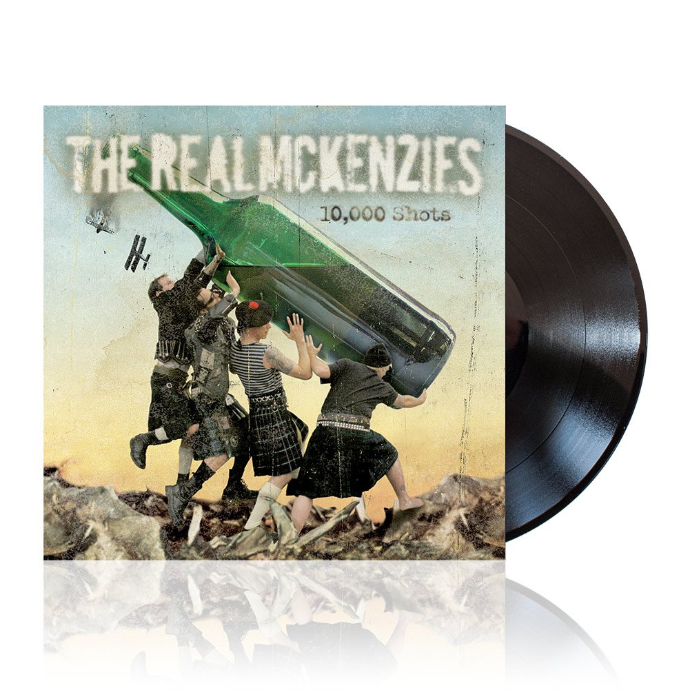 The Real McKenzies (10,000 Shots) Black Vinyl