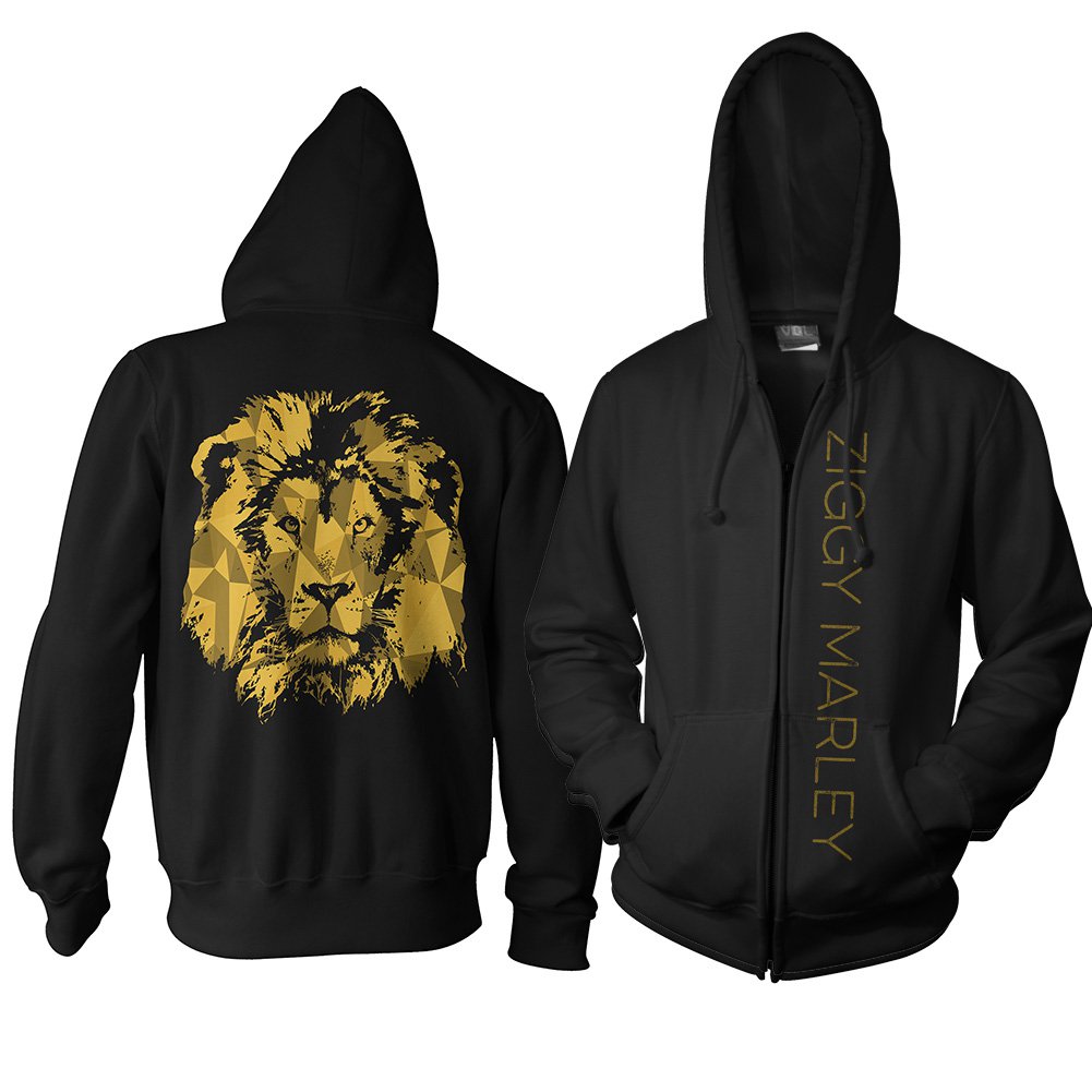 Ziggy Marley (Gold Lion) Zip-Hood