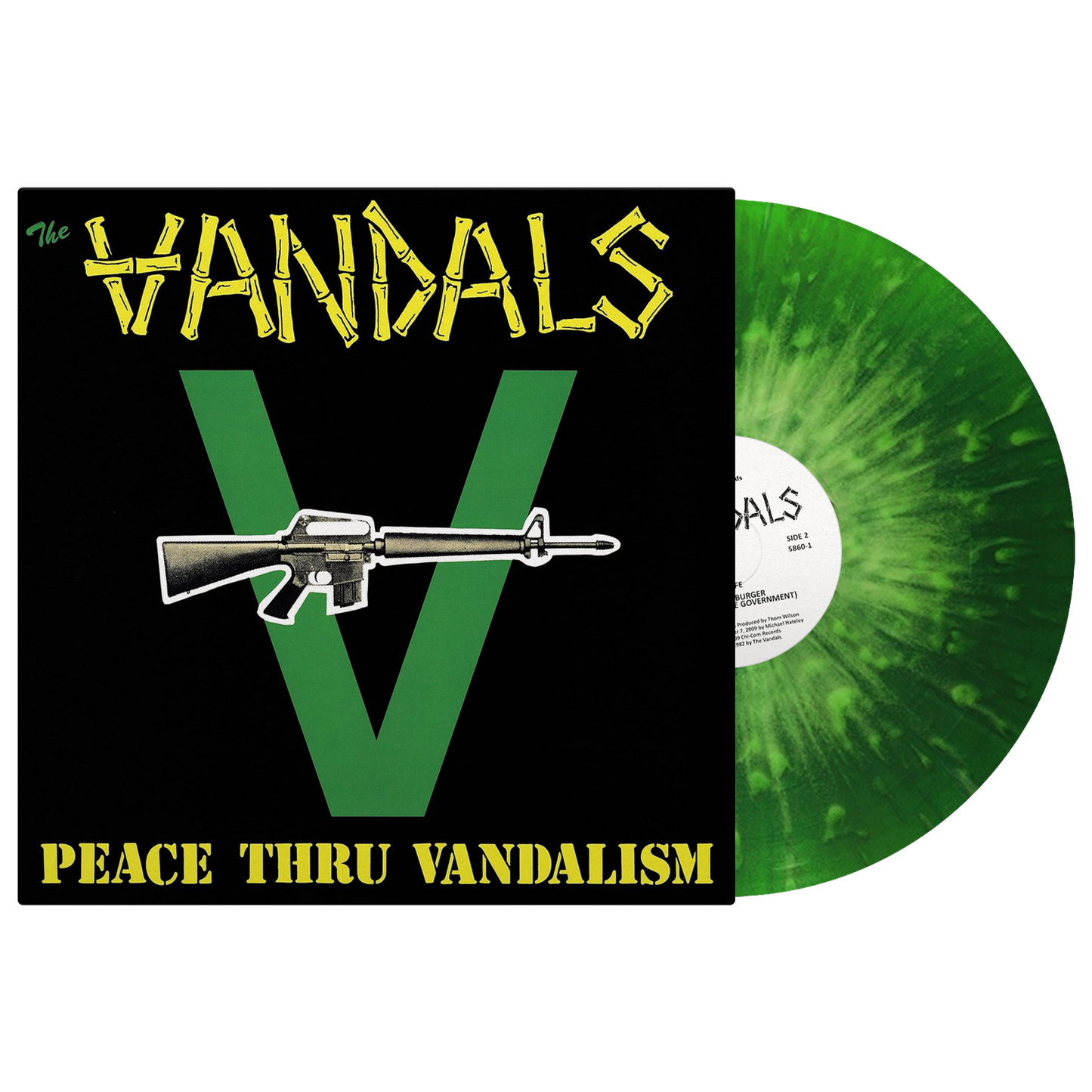 The Vandals (Peace Thru Vandalism) Green Vinyl
