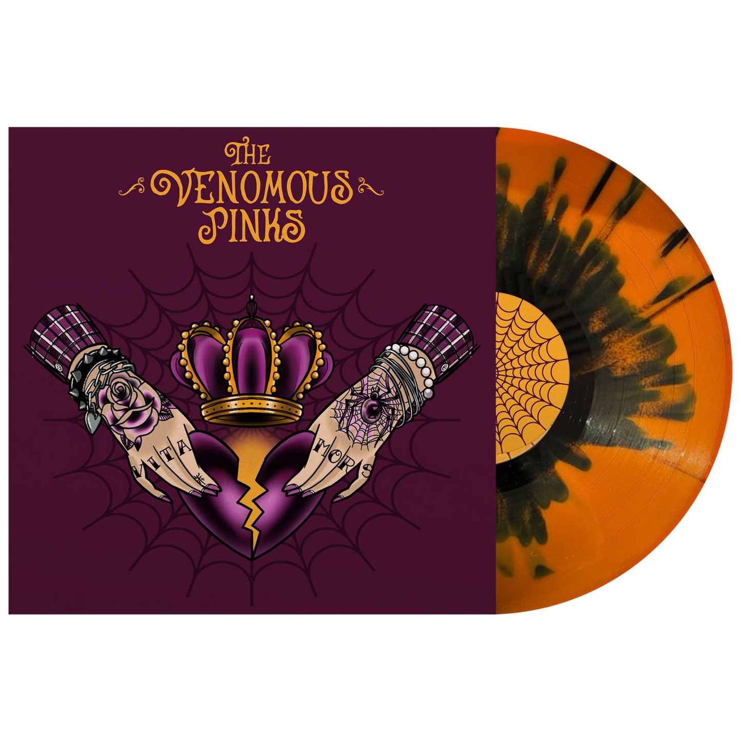 The Venomous Pinks (Vita Mors) Orange Splatter Vinyl