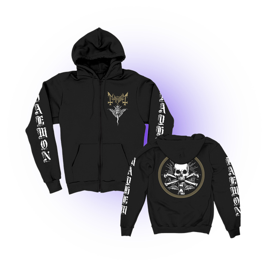 Mayhem (Winged Demon) Zip-Hood