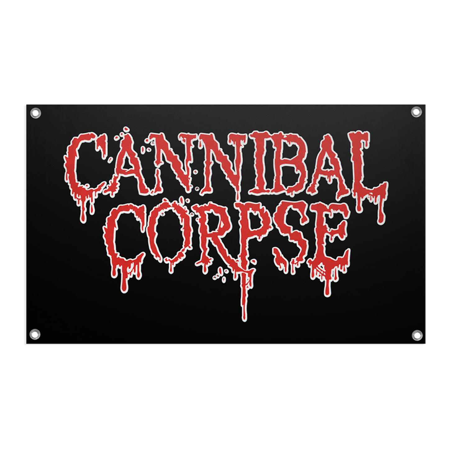 Cannibal Corpse (Logo) Flag