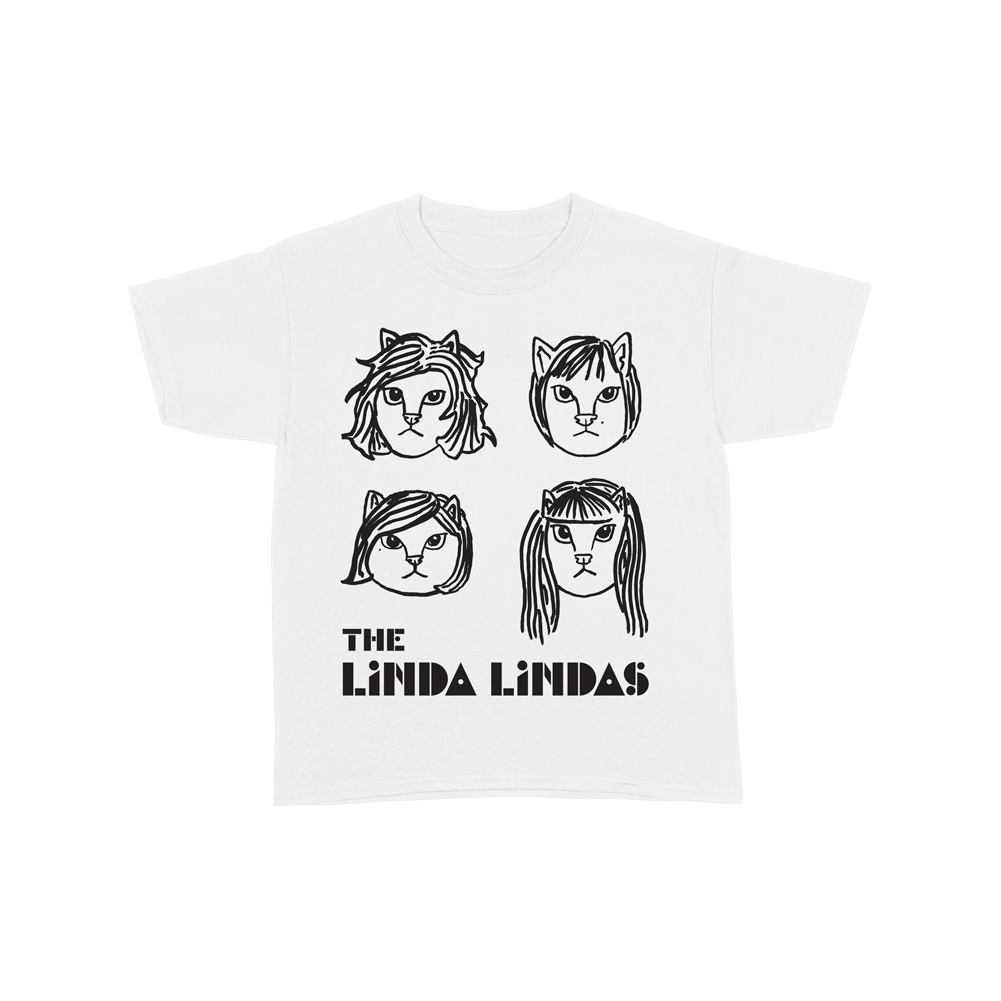 The Linda Lindas (Cats! Youth White) Youth T-Shirt