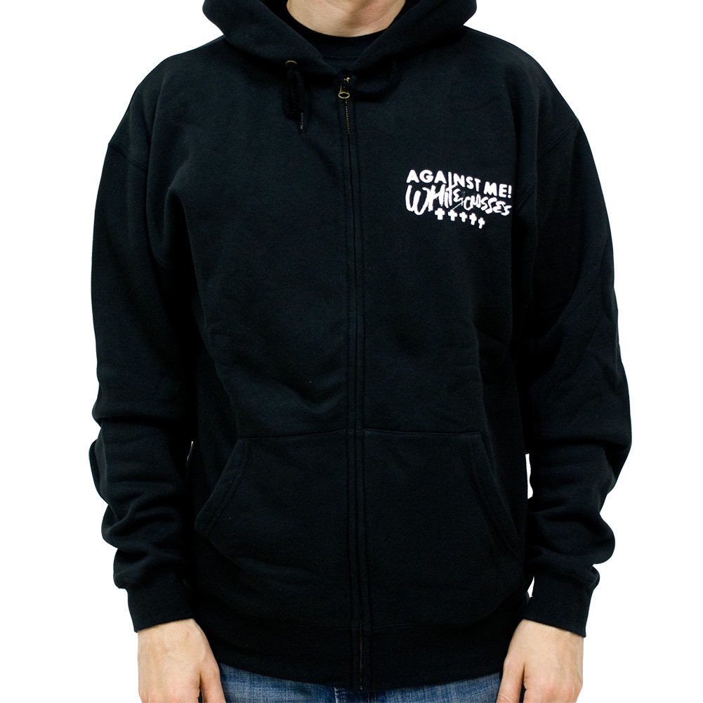 Against Me! (White Crosses) Zip-Hood