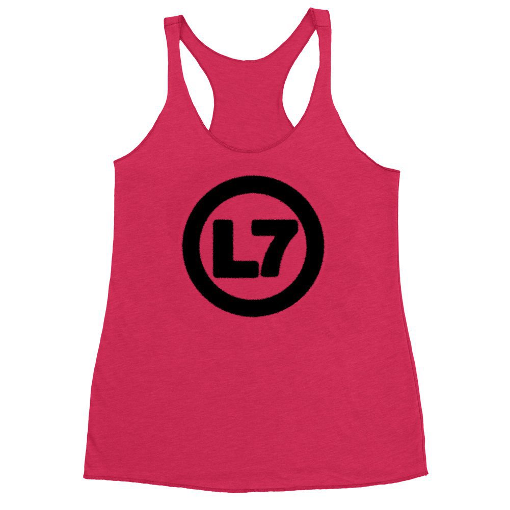 L7 (Spray Logo) Racerback Girl Tank