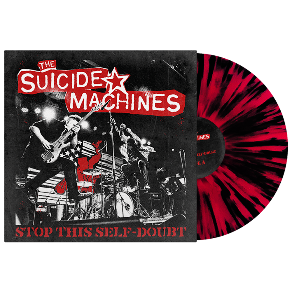 The Suicide Machines (Stop This Self-Doubt) Red Black Splatter Vinyl