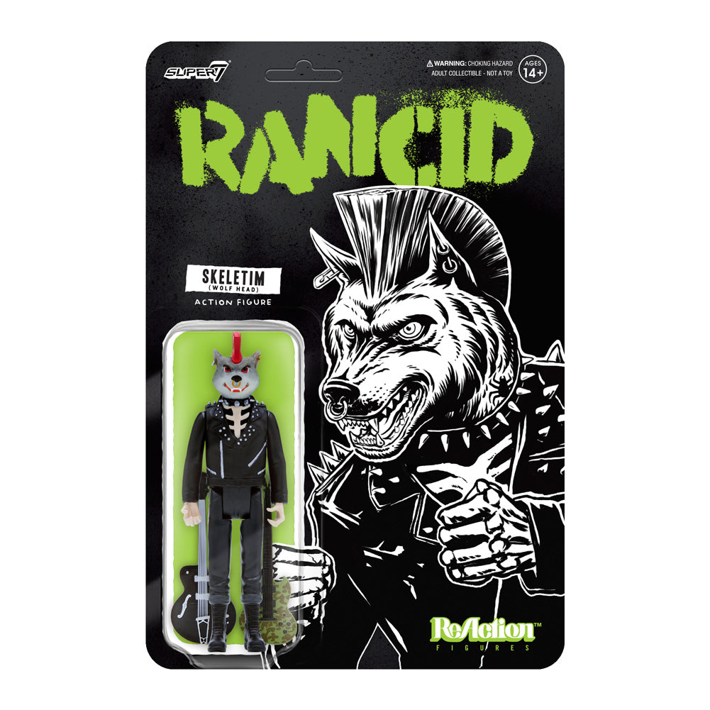Rancid (Wolf Head SkeleTim ReAction) Figure