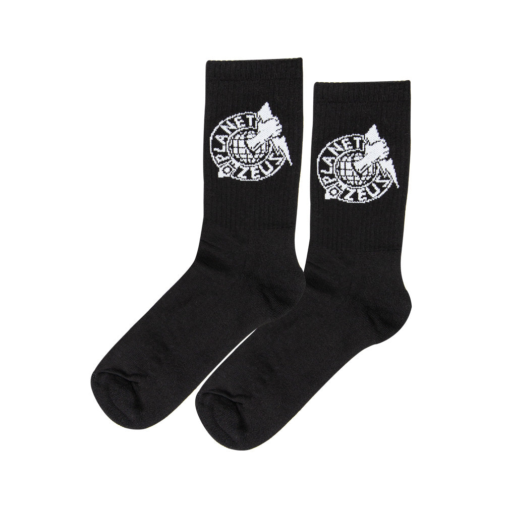 Planet Of Zeus (White Logo) Socks