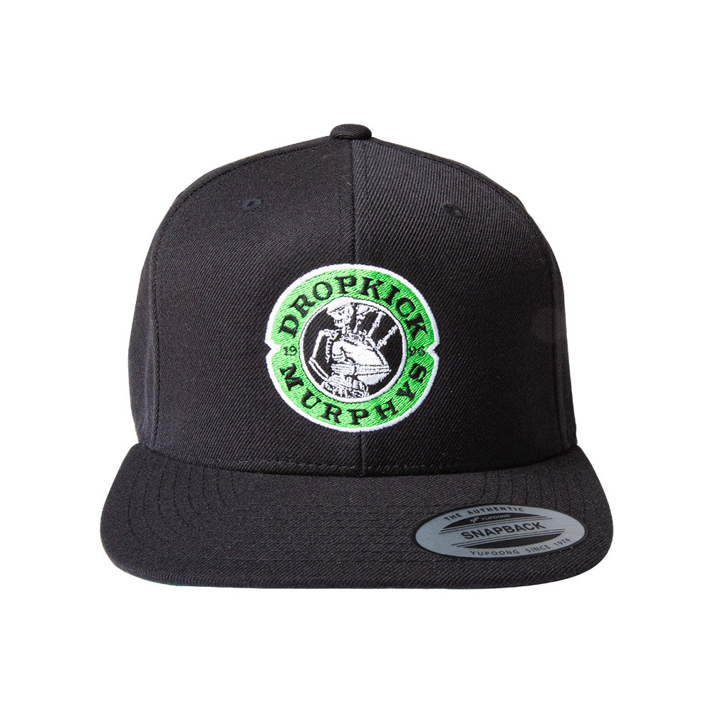 Dropkick Murphys (Skelly Piper) Snapback Cap
