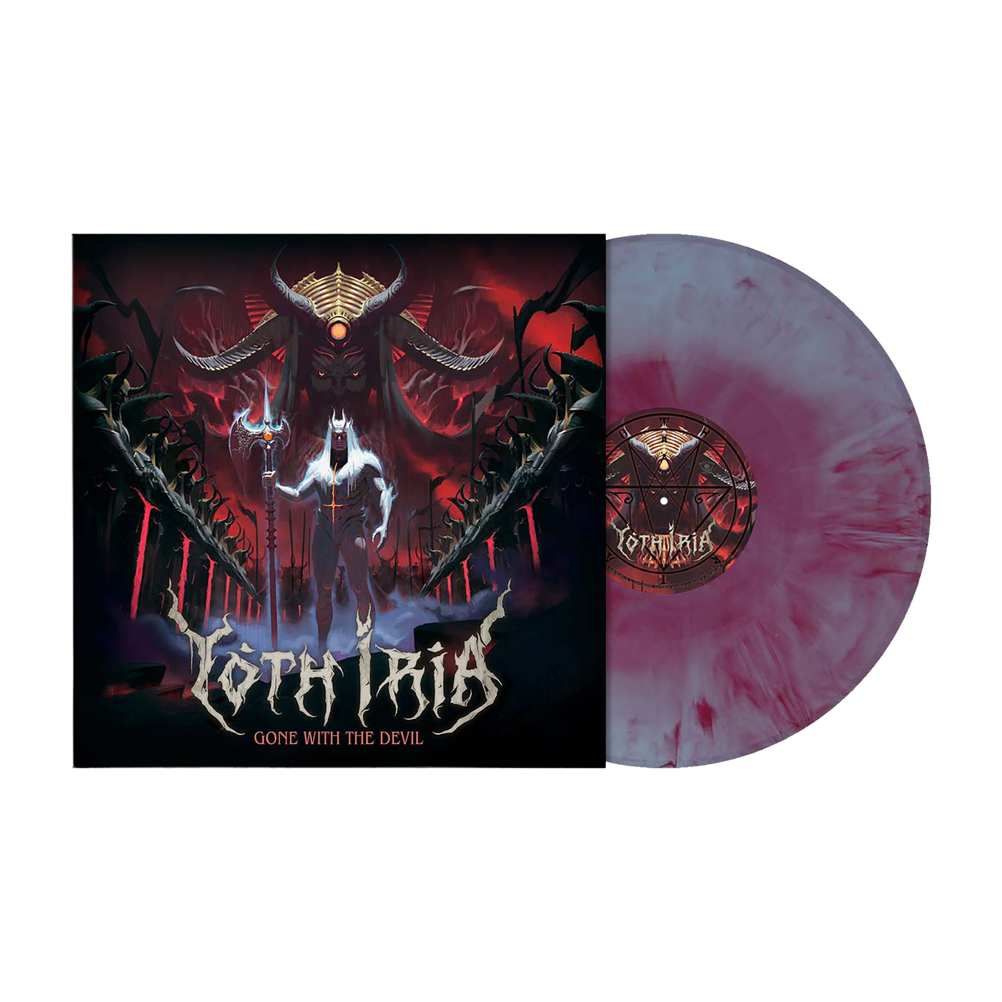 Yoth Iria (Gone with the Devil) Galaxy Sky Blue Vinyl