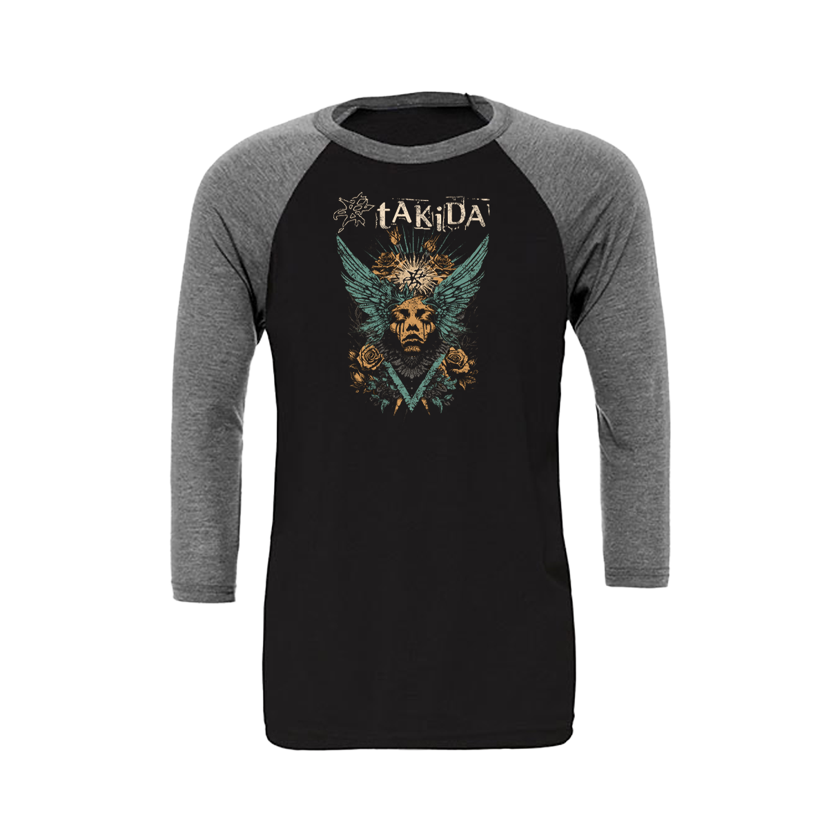 Takida (Wingface) 3/4 Baseball Longsleeve