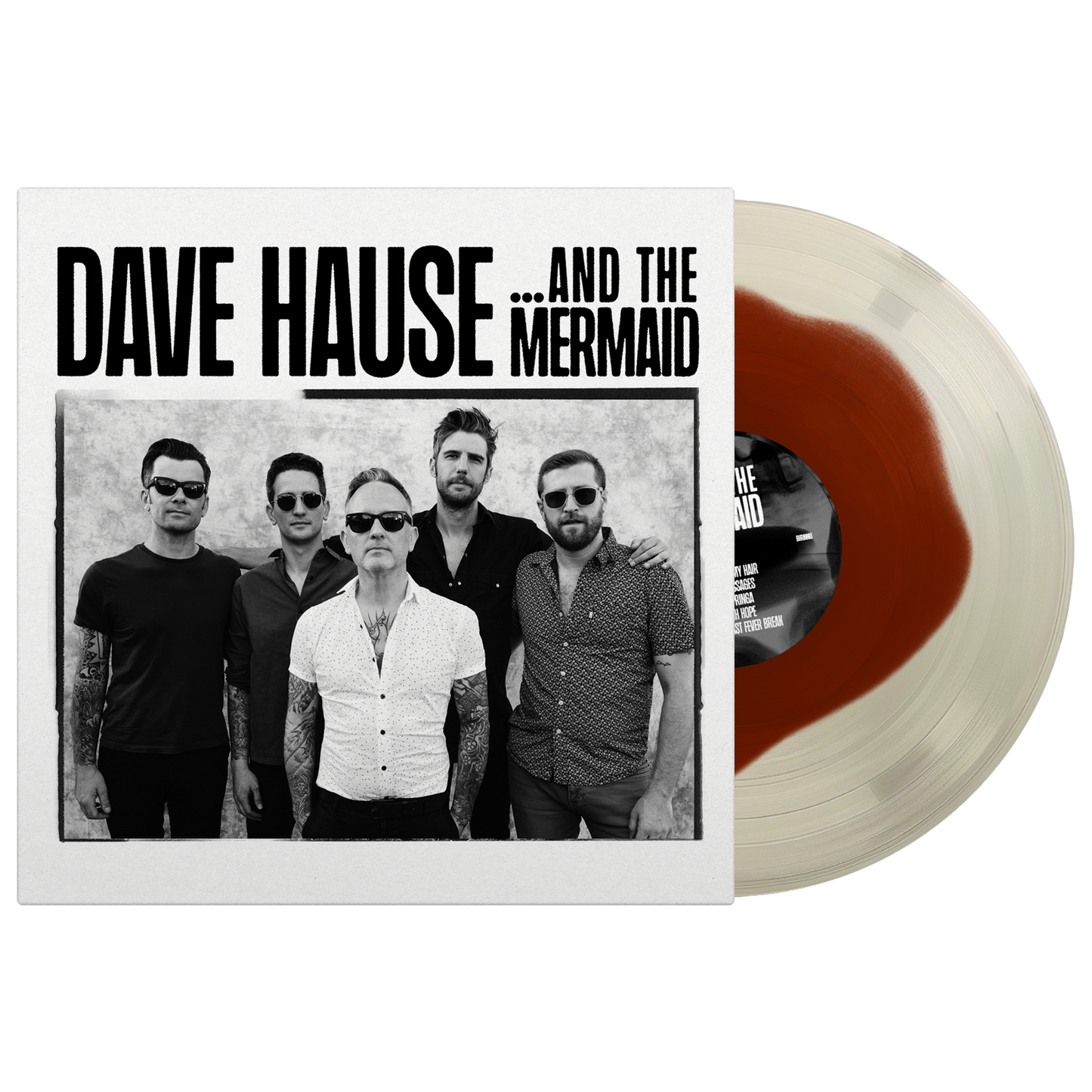Dave Hause (… And The Mermaid) Transparent Blob Vinyl