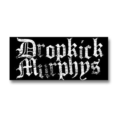 Dropkick Murphys (Faded Old English) Sticker