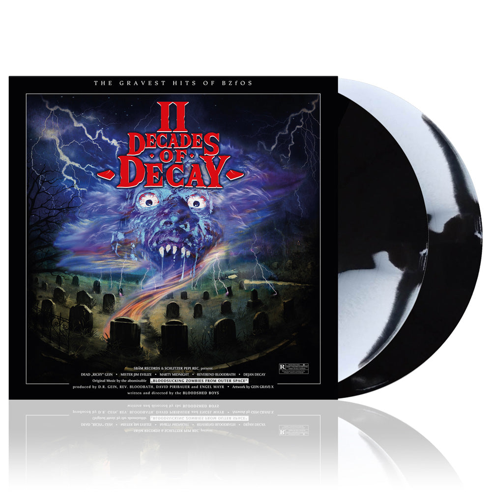 Bloodsucking Zombies From Outer Space (Two Decades Of Decay) 2xBlack/White Vinyl