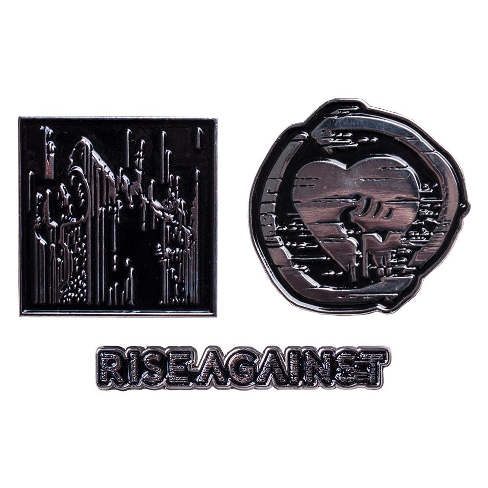 Rise Against (Wolves) Enamel Pinset