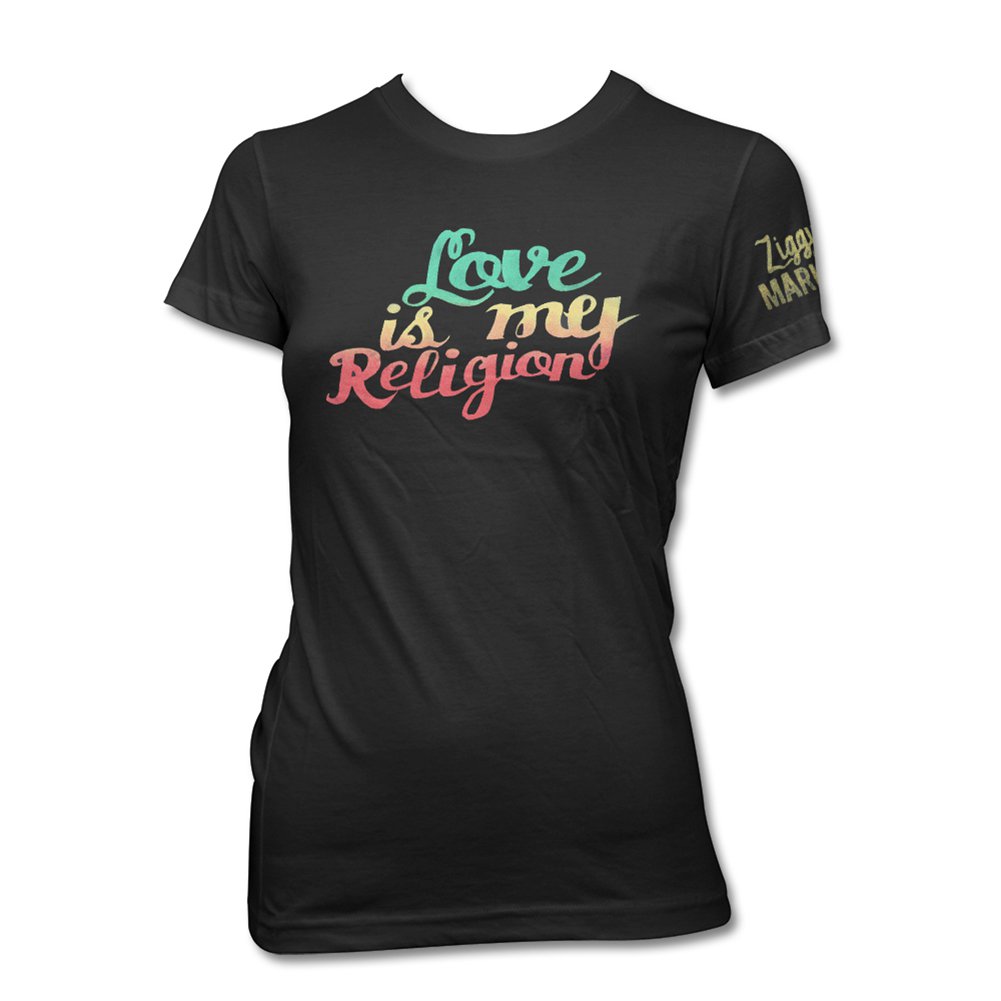 Ziggy Marley (Love Is My New) Fitted Girl T-Shirt