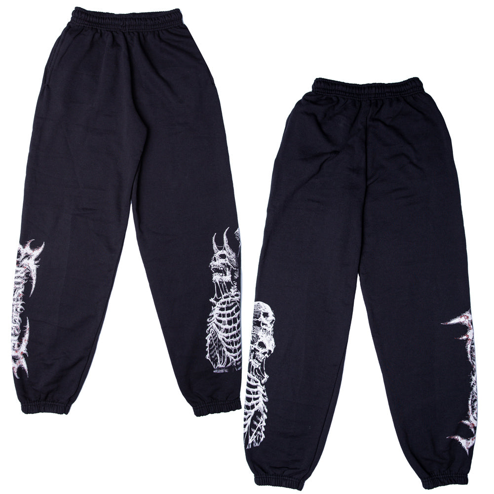Endseeker (Logo and Skeletons) Sweatpants