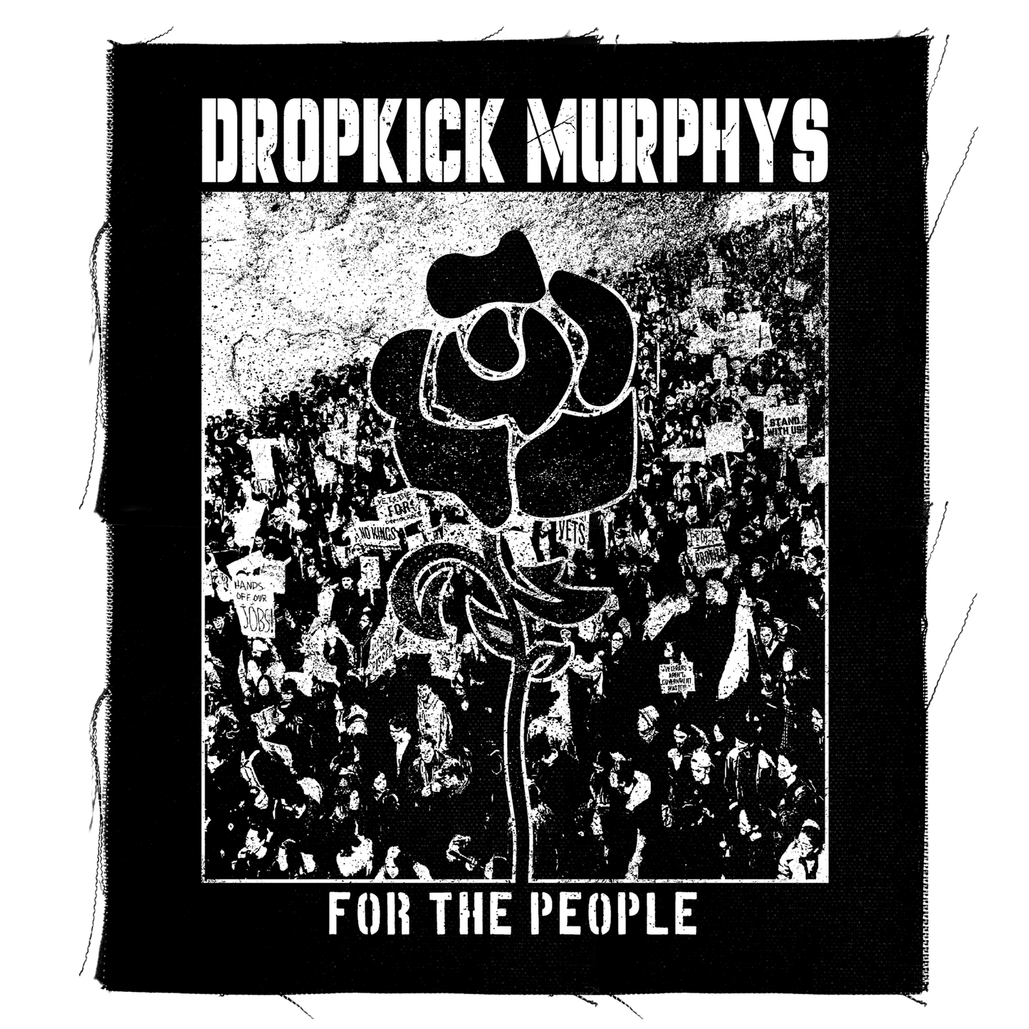 Dropkick Murphys (For The People) Canvas Backpatch
