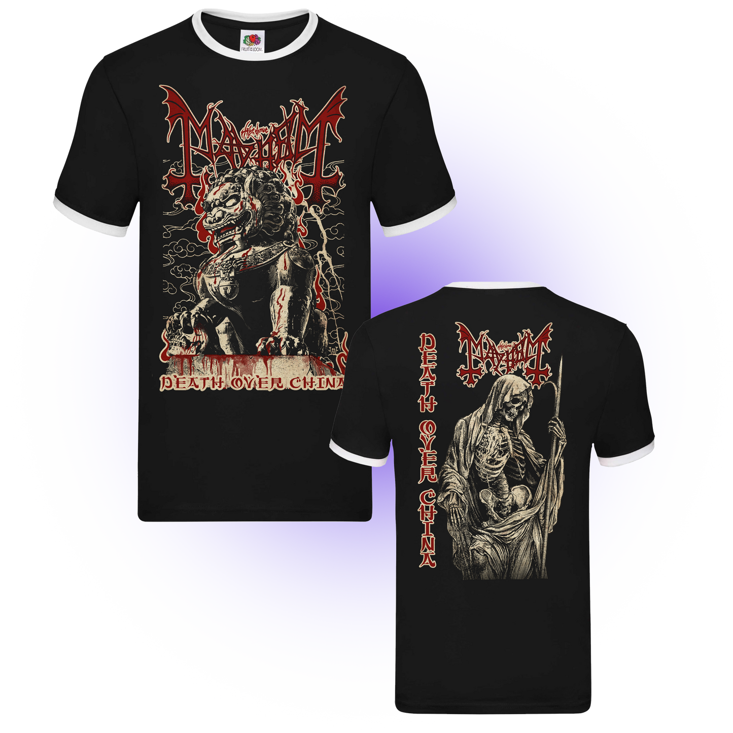 Mayhem (Death Over China) Ringer T-Shirt