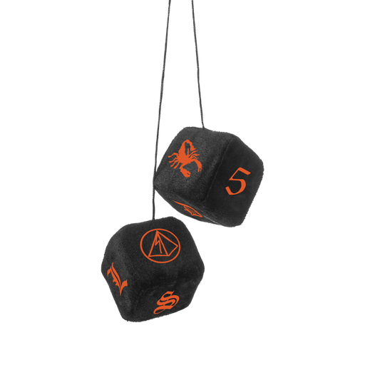 L.S. Dunes (Logos) Fuzzy Dice