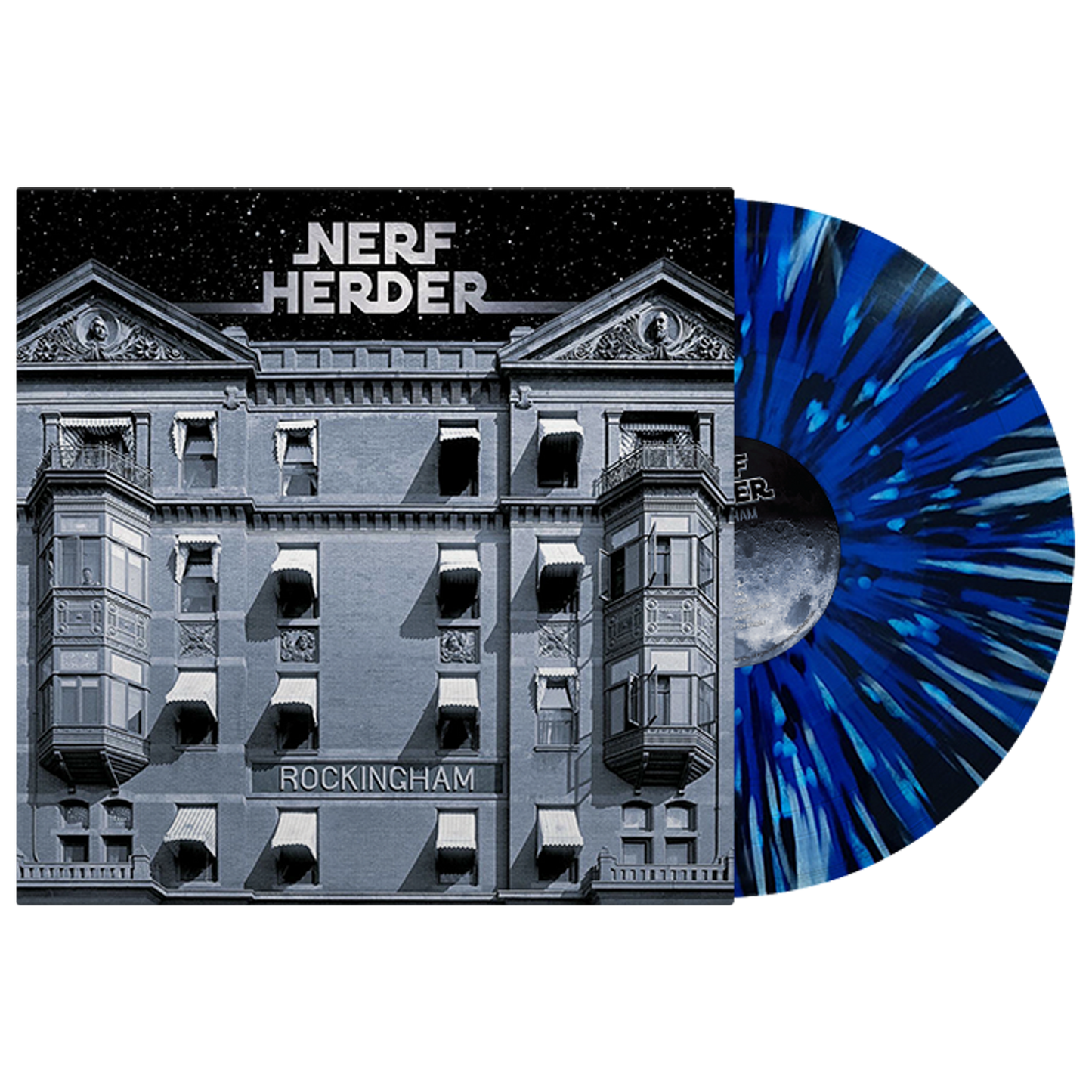 Nerf Herder (Rockingham) Blue Splatter Vinyl
