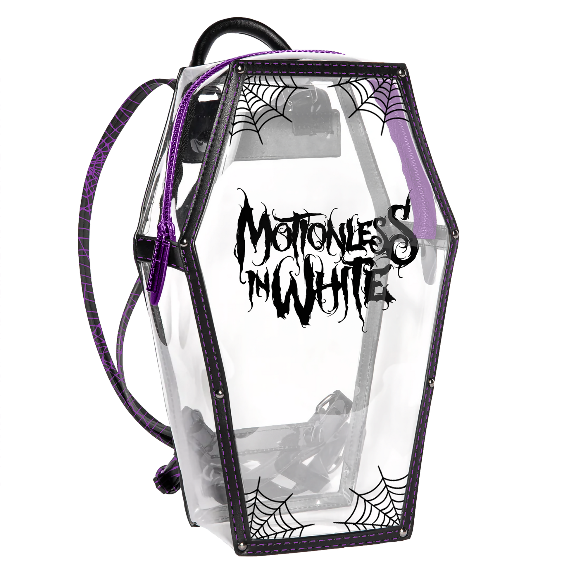 Motionless In White (Spiderweb) Coffin Bag