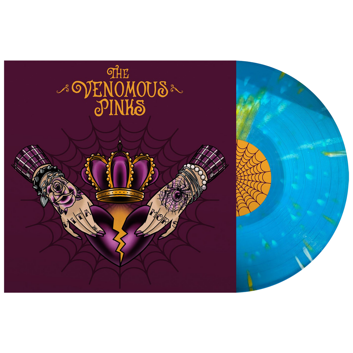 The Venomous Pinks (Vita Mors) Blue Splatter Vinyl