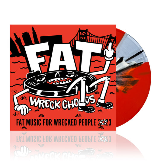 Various Artists (Fat Music For Wrecked People 2023) Red w/Splatter Vinyl