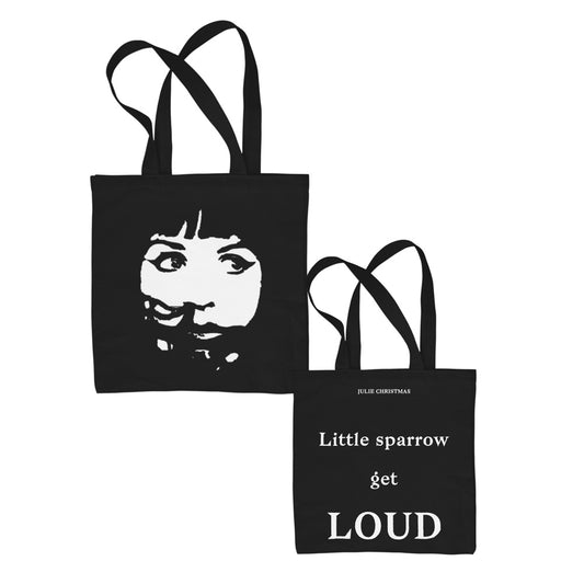 Julie Christmas (Little Sparrow) Totebag
