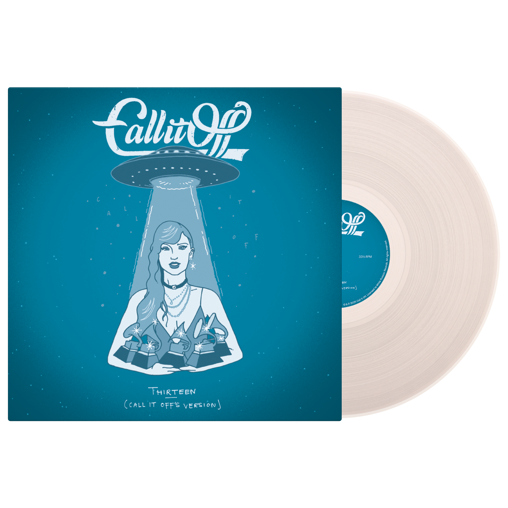 Call It Off (Thirteen - Call It Off's Version) Milky Clear Vinyl